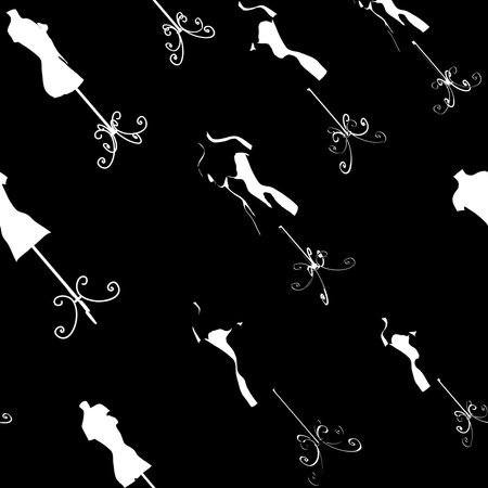 set mannequin female vectorの写真素材