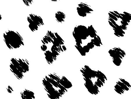 texture leopard illustration print design templateのイラスト素材