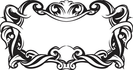 abstract, art, background, black, border, calligraphic, calligraphy, card, classic, classical, decoration, decorative, design, elegant, element, festive, filigree, floral, flourish, frame, graphic, greeting, illustration, invitation, isolated, label, mascot, nature, nostalgia, ornament, ornamental, ornate, page, pattern, retro, scroll, style, swirl, symbol, tattoo, tribal, vector, victorian, vintage, white, wildのイラスト素材