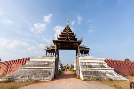 Surasri Camp, Kanchanaburi, Thailand の写真素材