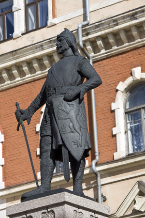 Torgils Knutsson   -1306 , founder of Vyborg cityのeditorial素材