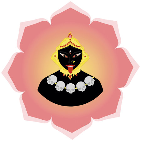 Goddess Kaliのイラスト素材