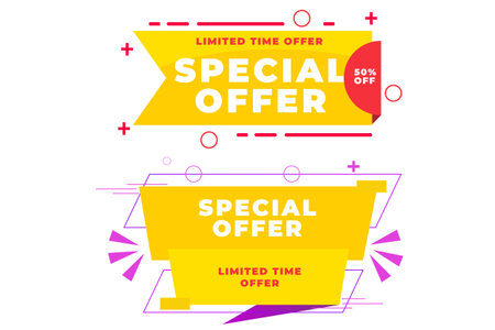 Vector flash sale discount banner promotion backgroundのイラスト素材