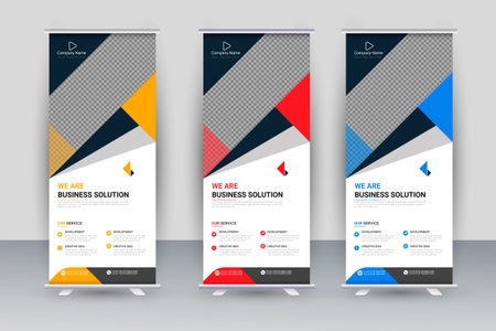 Vector corporate business roll up designのイラスト素材