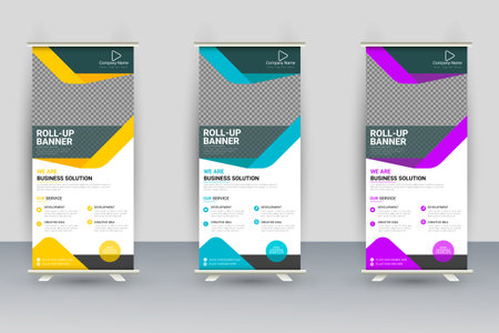 Vector corporate business roll up designのイラスト素材