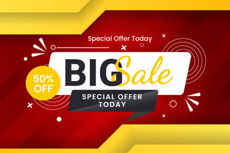 Sale banner set promotion with color background and super offer banner template with editable textのイラスト素材
