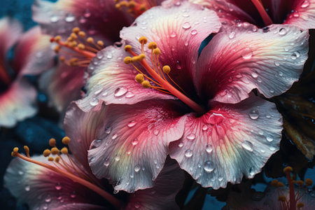 Close up beautiful follower. AI generatedの素材