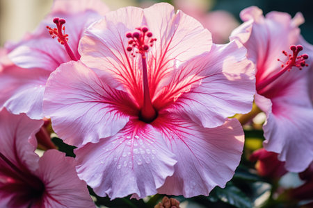 Close up beautiful follower. AI generatedの素材