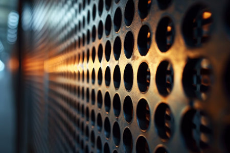 Metallic background AI generatedの素材