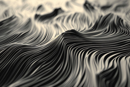 Abstract organic lines as wallpaper texture background, Aesthetic abstract organic lines as wallpaper texture AI generatedの素材