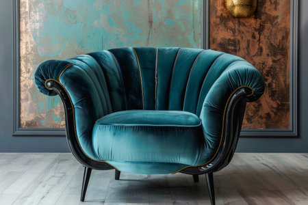 Majestic seat with velvet upholstery --ar 3:2 Job ID: 48a38f04-5fb3-41ba-8e26-1cfc8ce5f756の素材