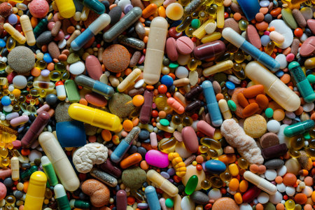 The role of bacteria in the human microbiome AI generatedの素材