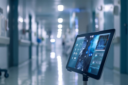 The role of technology in modern healthcare AI generatedの素材