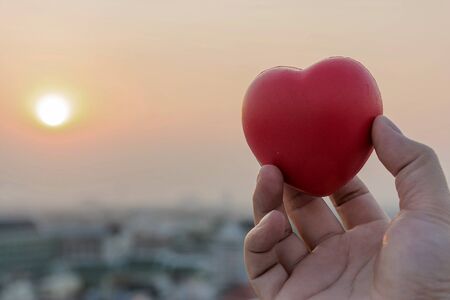 give the heart of love on hand.