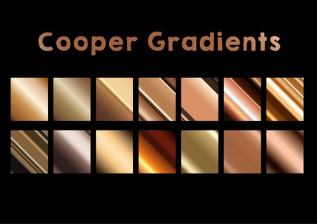 Cooper Gradientsのイラスト素材