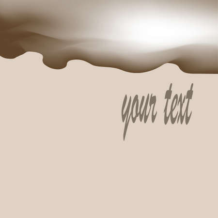 background with wave beige topのイラスト素材