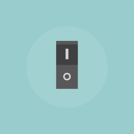Switch. Icon Switch. Icon switch to flat style.のイラスト素材