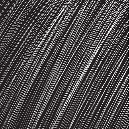 Black background with white hand-drawn lines.のイラスト素材