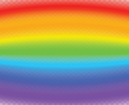 Horizontal rainbow background. A natural pattern from the rainbow. Vector illustration.のイラスト素材