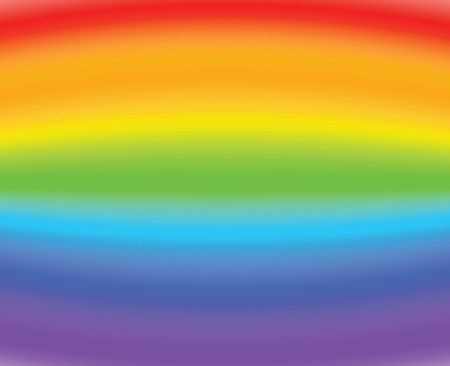 Horizontal rainbow background. A natural pattern from the rainbow. Vector illustration.のイラスト素材