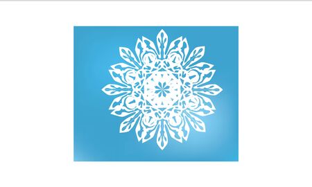 	snowflakeのイラスト素材