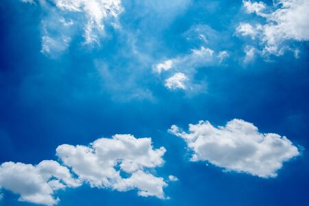 sky  blue  clouds  background  white  beautiful  nature  summer  beauty  color  light  air  high  weather  climate  cloud  sunny  bright  day  space  outdoors view cloudy  clear  environment  sun sunlight heavenの写真素材