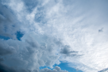 Sky and cloudsの写真素材