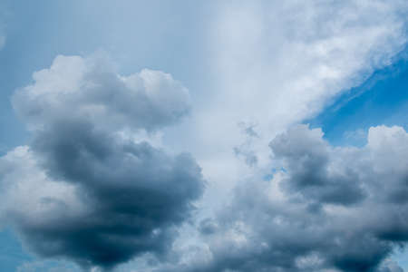 sky and cloudsの写真素材