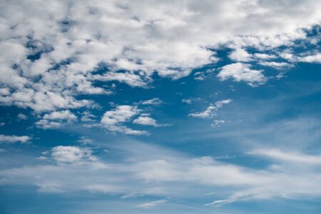 sky and cloudsの写真素材