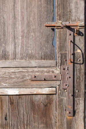 Antique wooden doors