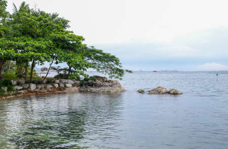 The pictures of nature in a beautiful perspective provide a sense of emotion that is difficult to describe.の写真素材