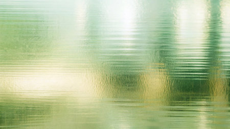Reflection of trees in the water - abstract nature background - soft focus