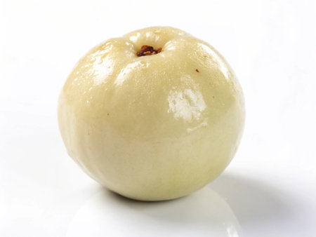 Chinese jujube on a white background. Close-up.の写真素材