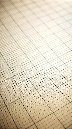 Close-up of a graph paper. Abstract background for design.の写真素材