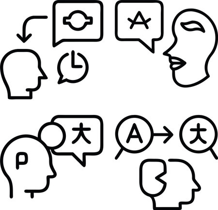 Communication icon set, communication icons set, communication pictogram collectionのイラスト素材