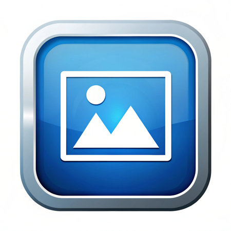 Image icon. Internet button. Flat design style eps 10.の写真素材