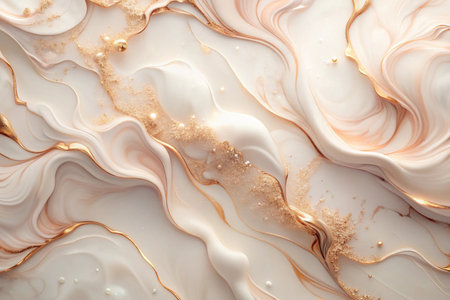 Liquid marble texture background. Fluid art. 3d illustration.の写真素材