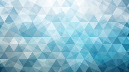 Blue abstract geometric background. Vector polygonal design for your business