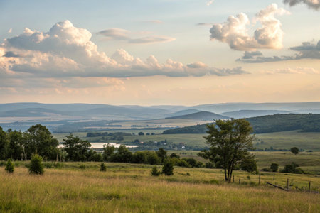 Beautiful summer landscape in the Ukrainian Carpathians. Ukraine.