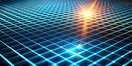 Abstract technology background. 3d rendering,  3d illustration.の写真素材