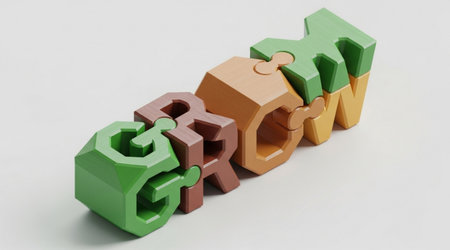 3d rendering of a team of wooden puzzle pieces in white backgroundの写真素材