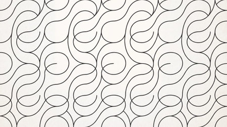 Elegant hand drawn loop background, delicate intersection lines, artistic minimal backdrop, refined...