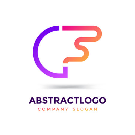 creative clean DF FD initial letter Unique modern icon logo, with higher resolution Jpeg and Eps format filesのイラスト素材