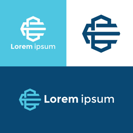 EC Letter Logo Premium Vector Design, professional elegant trendy symbol, Creative Modern Typography monogram.のイラスト素材