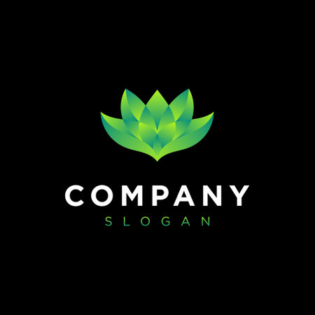 Abstract Flower Business logo Concept.のイラスト素材