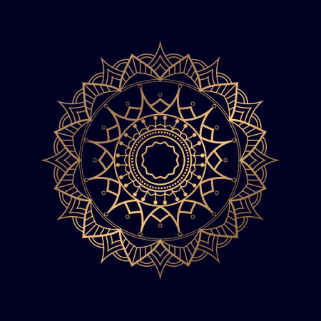 Luxury mandala arabesque pattern arabic islamic style background designのイラスト素材
