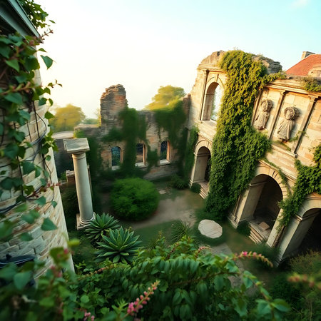 Garden of the Palace of Versailles, France, Europeの素材