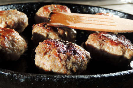 Homemade burgers