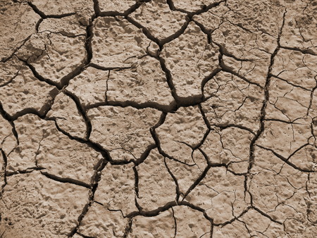 dry cracked earth background hot drought ecology