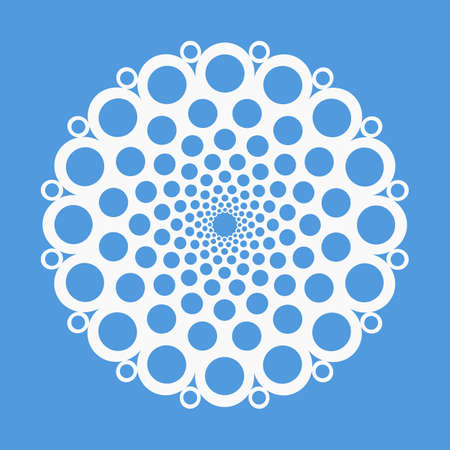 round element, mandala.